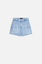 Load image into Gallery viewer, 7 For All Mankind Trouser Shorts in Iris