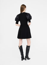 Load image into Gallery viewer, Liu Jo Balloon Sleeve Knit Dress in Black