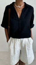 Load image into Gallery viewer, Charli Mariana Shirt in Black