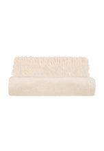 Load image into Gallery viewer, Marc Aurel Fur Trimmed Scarf in Light Beige