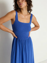 Load image into Gallery viewer, Nation Adeline Midi Dress in Lapis