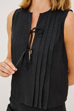 Load image into Gallery viewer, Rails Aja Top in Black Linen