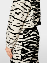 Load image into Gallery viewer, Marc Cain Printed Jacket in Black