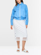 Load image into Gallery viewer, Marc Cain Bomber Jacket in Blue