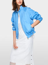 Load image into Gallery viewer, Marc Cain Bomber Jacket in Blue
