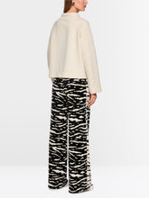 Load image into Gallery viewer, Marc Cain Printed Pull On Pant in Black