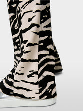 Load image into Gallery viewer, Marc Cain Printed Pull On Pant in Black