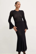 Load image into Gallery viewer, Twinset Cut-Out-Detail Dress in Black