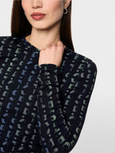 Load image into Gallery viewer, Marc Cain Graphic Print Top in Grisaille
