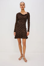 Load image into Gallery viewer, Rails Celano Dress in Cocoa Polka Dots