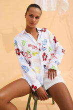 Load image into Gallery viewer, Rails X Giadzy Charli Shirt in White Antipasti