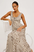 Load image into Gallery viewer, Rails Dahlia Dress in Espresso Gingham Mix