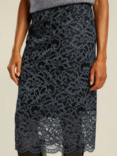 Load image into Gallery viewer, Beaumont Alina Lace Skirt in Off Black