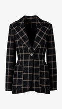 Load image into Gallery viewer, Smythe Patch Pocket Birkin Blazer in Black Plaid