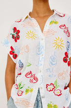 Load image into Gallery viewer, Rails X Giadzy Farrah Shirt in White Antipasti