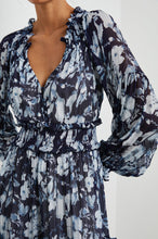 Load image into Gallery viewer, Rails Frederica Dress in Indigo Blossoms
