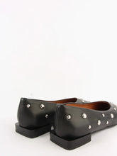 Load image into Gallery viewer, Angel Alarcon Emery Studded Flats in Black