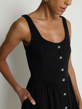 Load image into Gallery viewer, Nation Laurel Midi Dress in Jet Black