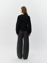 Load image into Gallery viewer, Sofie Schnoor Lousw Lace Detail Blouse in Black