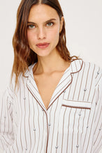Load image into Gallery viewer, Rails Luna Pajama Set in Striped Lucky Horseshoes