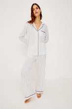 Load image into Gallery viewer, Rails Luna Pajama Set in Striped Lucky Horseshoes