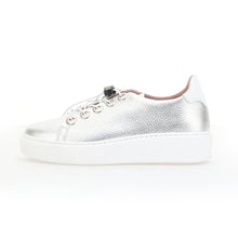 Load image into Gallery viewer, Mjus Lace Up Sneakers in Argento/Bianco
