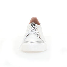 Load image into Gallery viewer, Mjus Lace Up Sneakers in Argento/Bianco
