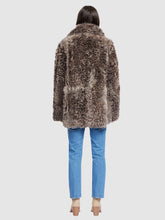 Load image into Gallery viewer, HiSO Milky Way Reversible Shearling Jacket in Brown Ancient Napa