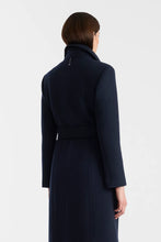 Load image into Gallery viewer, Mackage Norita-ZZ 2 in 1 Double Face Wool Coat in Marine