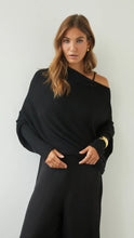 Load image into Gallery viewer, Charli Natalie Sweater in Black