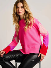 Load image into Gallery viewer, Lisa Todd Power Surge Sweater in Neon Pink