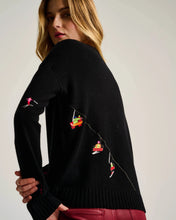 Load image into Gallery viewer, Lisa Todd Hit The Slopes Sweater in Black