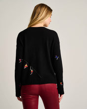 Load image into Gallery viewer, Lisa Todd Hit The Slopes Sweater in Black