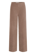 Load image into Gallery viewer, Raffaello Rossi Elaine Long Soft Corduroy Pant in Almond