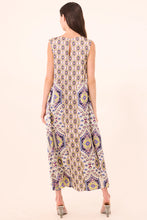Load image into Gallery viewer, Misa Los Angeles Talitha Dress in Mosaic Eye Satin Mix