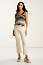 Load image into Gallery viewer, Lisa Todd Summer Sway Tank in Almond Black