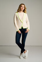 Load image into Gallery viewer, Lisa Todd Stitchy Mix Blazer in Natural