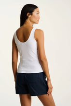 Load image into Gallery viewer, Lisa Todd Pure Rib Tank in White