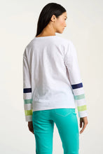 Load image into Gallery viewer, Lisa Todd Mesh Fest T-Shirt in White