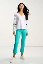 Load image into Gallery viewer, Lisa Todd Mesh Fest T-Shirt in White