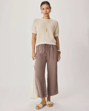 Load image into Gallery viewer, Splendid Angie Crop Wide Leg Pant in Wicker