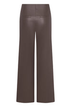 Load image into Gallery viewer, Seductive Kimberly Vegan Fluid Nappa Leather Pant in Dark Brown