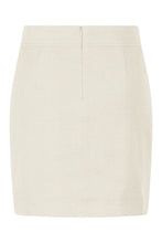 Load image into Gallery viewer, Seductive Paris Short Skirt in Off White
