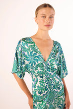 Load image into Gallery viewer, Misa Los Angeles Zania Dress in Reflective Botanical