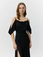 Load image into Gallery viewer, Sofie Schnoor Simjasw Maxi Slip Dress in Black
