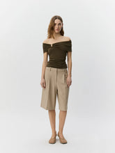 Load image into Gallery viewer, Sofie Schnoor Sinkasw Jersey Top in Intense Brown