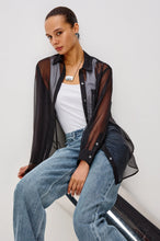 Load image into Gallery viewer, Rails Sofiya Shirt in Black