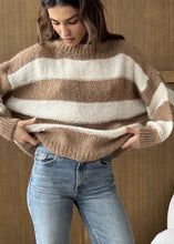 Load image into Gallery viewer, Charli Maisie Sweater in Taupe Stripe