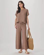 Load image into Gallery viewer, Splendid Marisol Short Sleeve Top in Wicker