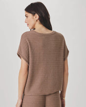 Load image into Gallery viewer, Splendid Marisol Short Sleeve Top in Wicker